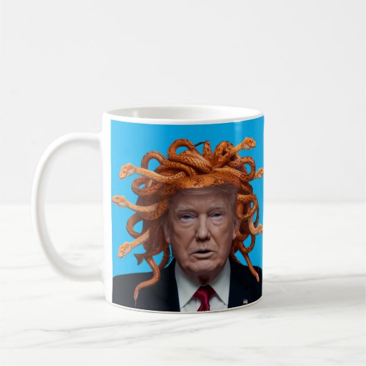 Trump Medusa Mug Koffiemok (Links)