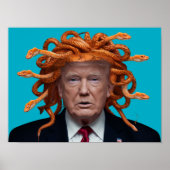 Trump Medusa Poster (Voorkant)