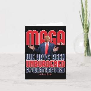 Trump Mega 2024 47e President Onbelaste Meme Des Kaart