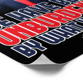 Trump Mega 2024 47e President Onbelaste Meme Des Poster (Hoek)