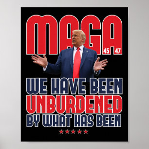 Trump Mega 2024 47e President Onbelaste Meme Des Poster