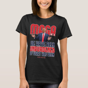 Trump Mega 2024 47e President Onbelaste Meme Des T-shirt