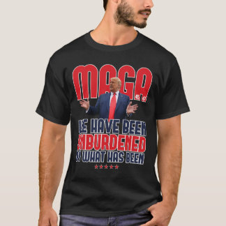 Trump Mega 2024 47e President Onbelaste Meme Des T-shirt