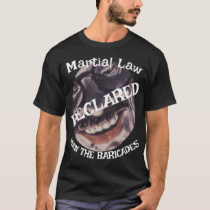 Trump Mein Kampf Gestapo Martial Law afdwingen T-shirt