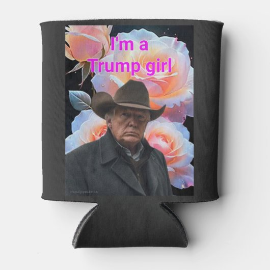 Trump meisje blikjeskoeler (Voorkant)