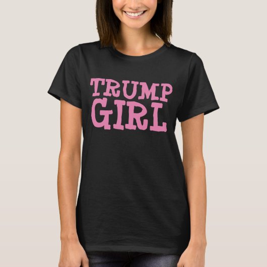TRUMP MEISJE DAMES VROUWEN T-SHIRTS (Voorkant)