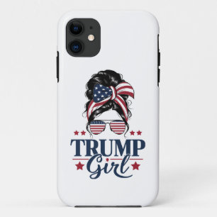 Trump Meisje Rommelige Knot Trump 2024 Verkiezing  Case-Mate iPhone Case