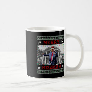 Trump Merry Rizzmas Grappige Trump Dance Ch Koffiemok