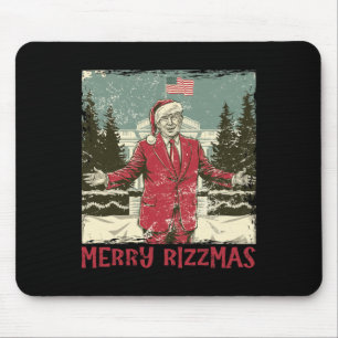 Trump Merry Rizzmas Grappige Trump Dance Chr Muismat
