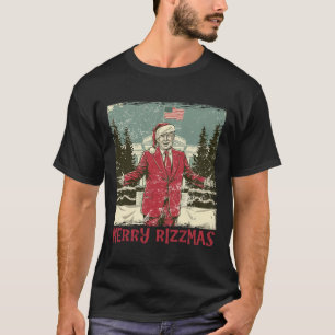 Trump Merry Rizzmas Grappige Trump Dance Chr T-shirt
