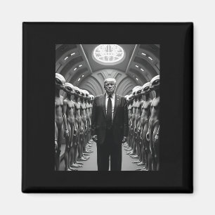 Trump met buitenaardse samenzweringstheorie Ufo be Magneet