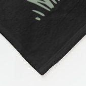 Trump met hond eend watervogels jagen camo preside fleece deken (Hoek)