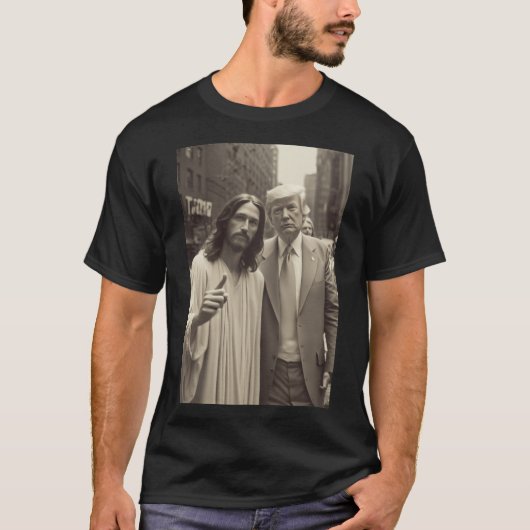 Trump met Jezus T-shirt (Voorkant)