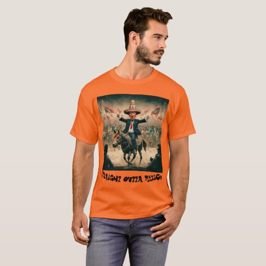 Trump Mexico T-shirt (Voorkant volledig)
