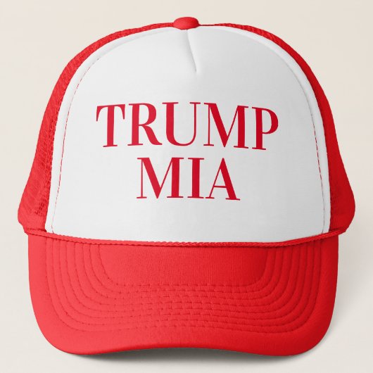 Trump MIA Pet (Voorkant)