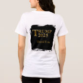 TRUMP MICHIGAN KIJKT Tri-Blend SHIRT (Achterkant)