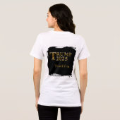 TRUMP MICHIGAN KIJKT Tri-Blend SHIRT (Achterkant volledig)