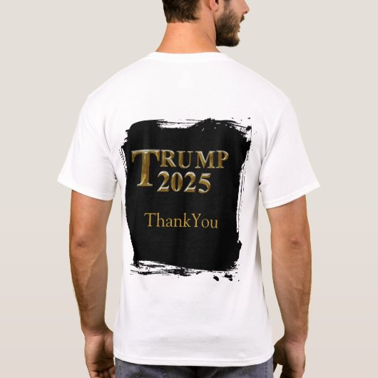 TRUMP MICHIGAN WATCH T-SHIRT (Achterkant)