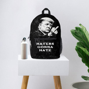 Trump Middenvinger 2026 Meme Grappig Bedrukte Rugzak