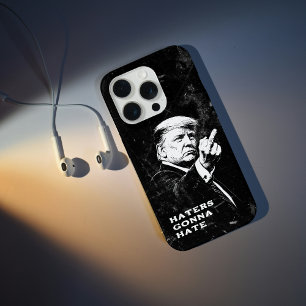 Trump Middenvinger 2026 Meme Grappig iPhone 15 Pro Case