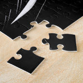 Trump Middenvinger 2026 Meme Grappig Legpuzzel (Zijkant)