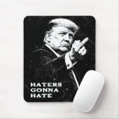Trump Middenvinger 2026 Meme Grappig Muismat (Met muis)