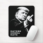 Trump Middenvinger 2026 Meme Grappig Muismat (Met muis)