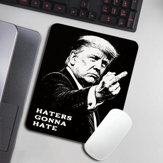 Trump Middenvinger 2026 Meme Grappig Muismat