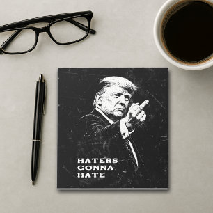 Trump Middenvinger 2026 Meme Grappig Notitieblok