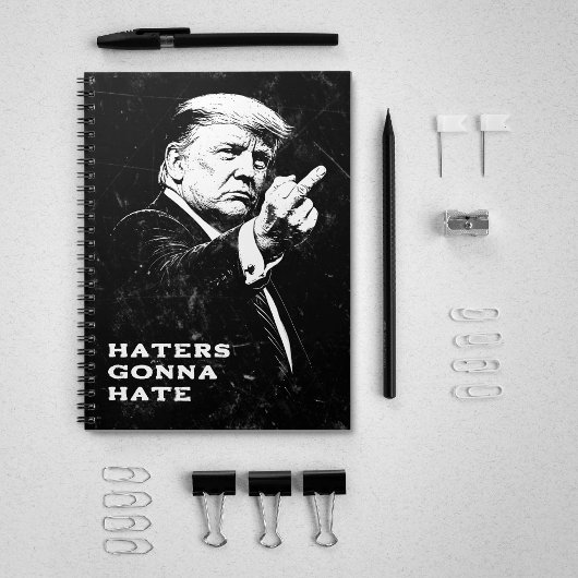 Trump Middenvinger 2026 Meme Grappig Notitieboek