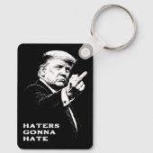 Trump Middenvinger 2026 Meme Grappig Sleutelhanger (Achterkant)