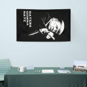 Trump Middenvinger 2026 Meme Grappig Spandoek (Beurs)