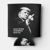 Trump Middle Finger 2026 Meme Funny Blikjeskoeler (Voorkant)
