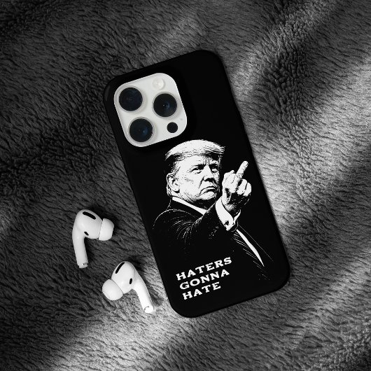 Trump Middle Finger 2026 Meme Funny iPhone Hoesje