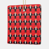 Trump Minis Keramisch Ornament (Links)