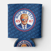 Trump mis me nog Pro Trump 2024 anti Biden Blikjeskoeler (Voorkant)