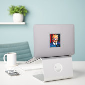 Trump mis me nog Pro Trump anti Biden 2024 Sticker (Laptop op bureau)