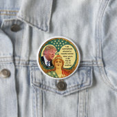 Trump Misogyny Ronde Button 7,6 Cm (In situ)