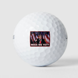 Trump Miss Toch Golfballen