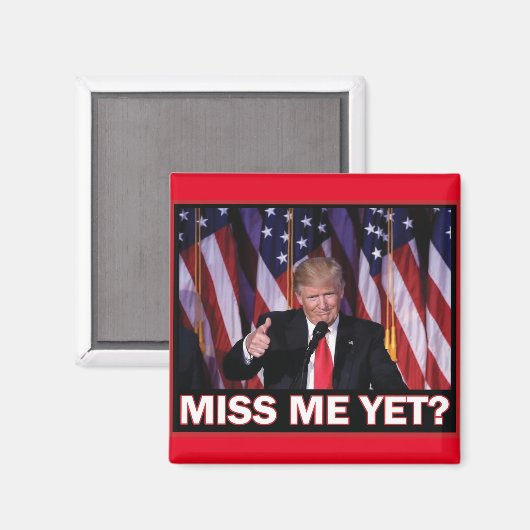 Trump Miss Toch Magneet (Voorkant / Achterkant)