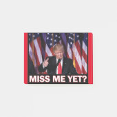 Trump Miss Toch Post-it® Notes (Voorkant)