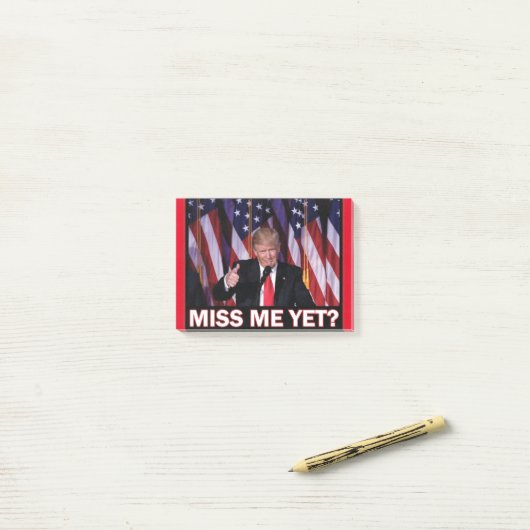 Trump Miss Toch Post-it® Notes (Op bureau)