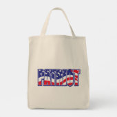 Trump Miss Toch Tote Bag (Achterkant)