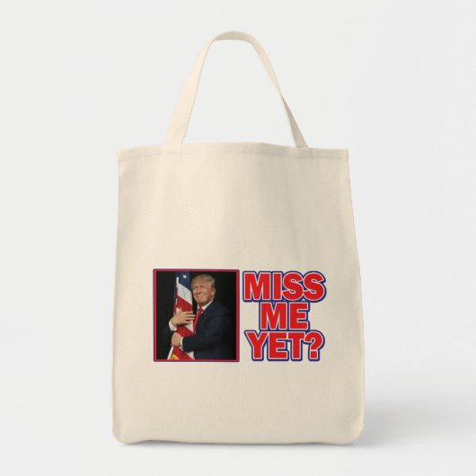 Trump Miss Toch Tote Bag (Voorkant)