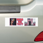 Trump Miss Ye Bumpersticker (Op auto)
