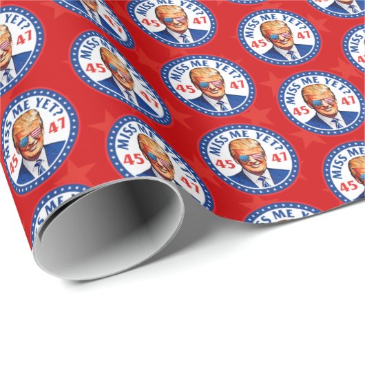 Trump mist me nog 2024 anti-joe Biden Cadeaupapier (Rol Hoek)