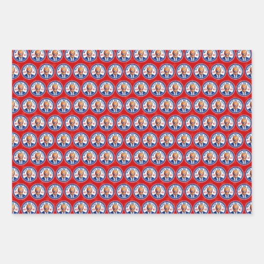 Trump mist me nog 2024 anti slapy joe Biden Inpakpapier Vel (Voorkant 3)