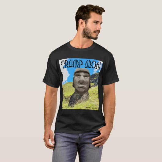Trump Moai T-shirt (Voorkant volledig)