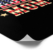 Trump Moeder Fijne Moederdag Conservatieve Moeder  Poster (Hoek)