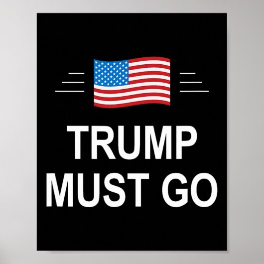 Trump Moet Weg - Poster (Voorkant)